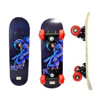 Skate Infantil Estampado Montado Completo Suporta 30Kg 18277