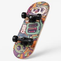 Skate Infantil Iniciante Montado Completo Semi Profissional Madeira 45cm COR:VERDE Skate Infantil Iniciante Montado Completo Semi Profissional Madeira 45cm COR:VERDE