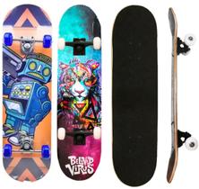 Skate Infantil Juvenil Profissional Menina Menino Xtreme Top - Funs