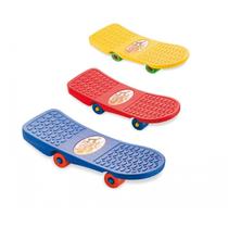 Skate Infantil Primeiros Passos Diversão 50Cm Vermelho