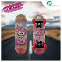 Skate Infantil Radical Iniciante Sk8 Turma Do Skate 43 Cm - Pop Radical