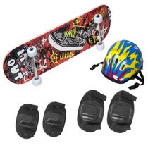 Skate Infantil Radical Menino Iniciante Menina 70 Cm