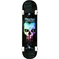 Skate Iniciante Street Meerkat Skull (Truck De Pp)
