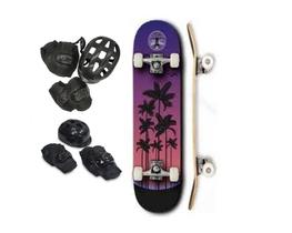 Skate LifeDream semi profissional 7Laminas Abec 3 + proteção