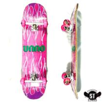 Skate marfim Unno arco rosa