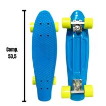 Skate Mini Cruiser Dm Radical Azul Dmr6070 - Dm toys