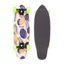 Skate Mini Longboard Flying Mini Cruiser Flowers