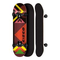 Skate Montado Cisco Marfim 7.75 Ao 8.5 - Truck 139Mm - Abe