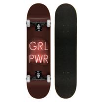 Skate Montado Profissional Cisco Feminino Power Led Abec 7