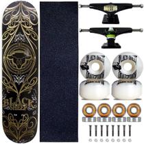 Skate Montado Profissional Completo Black Sheep