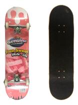 Skate Montado Profissional Genuine Candy 8,00 Rodas 53mm 150kg