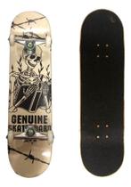 Skate Montado Profissional Genuine SkullBoy 53mm - Genuine Skateboard