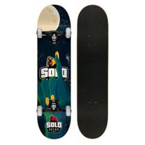 Skate Montado Profissional Solo Decks Moon