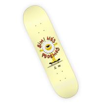 Skate para menina de marfim 8" - Amee Skate