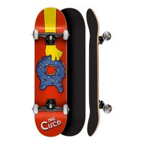 Skate Profissional Abec 5 The Cisco Donuts Red 8.0