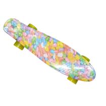 Skate profissional long board infantil - 99 toys