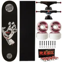 Skate Santa Cruz Montado 8.0 Profissional Moska 60 Red Bones Cor:PretoTamanho:ÚnicoGênero:Homem Skate Santa Cruz Montado 8.0 Profissional Moska 60 Red Bones Cor:PretoTamanho:ÚnicoGênero:Homem