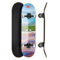 Skate Semi Pro Montado RHCP Rolamentos ABEC5 Rodas 53mm Belfix