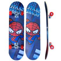 Skate Semiprofissional Radical Com Lixa Antiderrapante Menino e Menina 77CM Skate Semiprofissional Radical Com Lixa Antiderrapante Menino e Menina 77CM