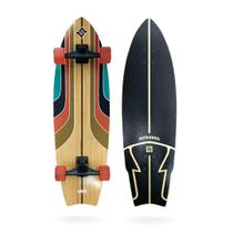 Skate Simulador De Surf Alta Performance Model Rainbow Shape Maple Bambu - Nitro Sk8