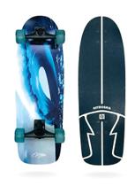 SKATE SIMULADOR DE SURF NITROSK8 MODELO WAVE ROUND - 30x10 SKATE SIMULADOR DE SURF NITROSK8 MODELO WAVE ROUND - 30x10
