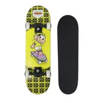 Skate Skateboard Criança Iniciante Radical Amarelo Magali