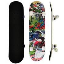 Skate Skateboard Infantil Com lixa e Estampas Variadas Skate Skateboard Infantil Com lixa e Estampas Variadas