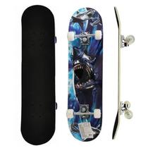 Skate Skateboard Infantil Com lixa e Estampas Variadas