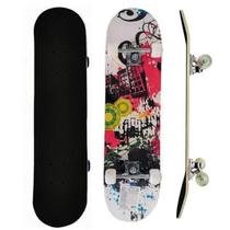 Skate Skateboard Infantil Com lixa e Estampas Variadas Skate Skateboard Infantil Com lixa e Estampas Variadas