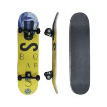 Skate Skateboard US Boards Amarelo Profissional 7 Laminas