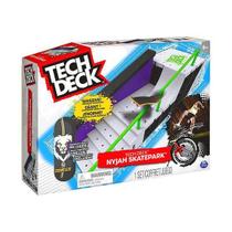 Skate - Tech Deck e Rampa Nyjah Huston Skatepark SUNNY BRINQUEDOS
