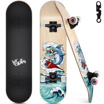 Skateboard Ryvorbe 79 cm Maple Canadense Double Kick