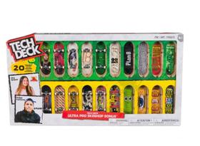 Skates Fingerboard TECH DECK Ultra Pro, pacote com 20 Skates Fingerboard TECH DECK Ultra Pro, pacote com 20