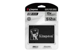 SKC600/512G - SSD de 512GB SATA III SFF 2,5" Série KC600 para desktop/notebook - Kingston