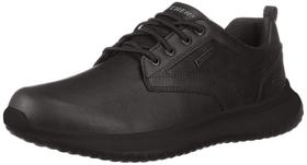 Skechers Oxford Masculino Delson Antigo em Couro Preto 44