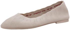 Skechers Sapatilhas Ballet Cleo Bewitch Femininas Natural 7