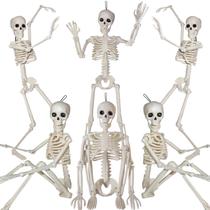 Skeleton Decorations BILLMOSS, corpo inteiro de 16 polegadas, 6 peças de Halloween Skeleton Decorations BILLMOSS, corpo inteiro de 16 polegadas, 6 peças de Halloween