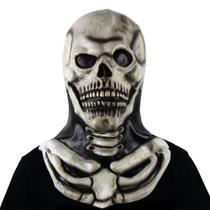 Skeleton Mask Horror Latex para Halloween e festas à fantasia