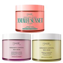 Skelt Kit Hidratante Corporal Urban Beat + Unexpected Day + Amalfi Sunset 200g