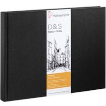 Sketch Book A4 Hahnemuhle D&ampS Preto 140 g/m 80Fls Paisagem 10628273