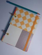 Sketch book caderno desenho anotações esboços papel pólen argolado