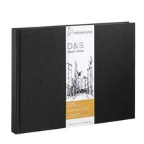 Sketch Book D&amps A5 Preto 140 G/m 80 Fls Hahnemuhle Paisagem 10628271