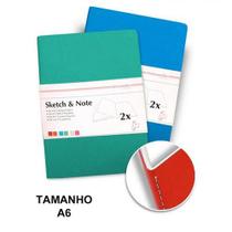 Sketch Book Hahnemuhle Sketch &amp Note 125g A6 Az/Vd