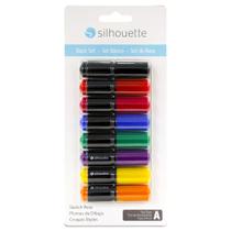 Sketch Pens Silhouette Starter Pack 08 Unidades de Canetas - SILH-PEN-START