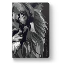 Sketch & Planner - Lion Colors Black & White - Ore, Estude, Desenhe - MAQUINARIA STUDIO