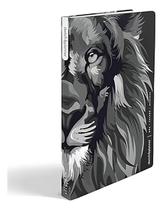Sketch & Planner - Lion Colors Black & White - Ore, Estude, Desenhe
