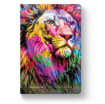Sketch & planner - the lion colorida - ore, estude