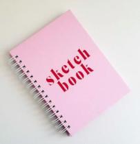 Sketchbook a5 c. D rspont cor rosa 901