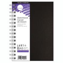 SketchBook Canson A5 Simply Daler Rowney Espiral 100g, 54 Folhas