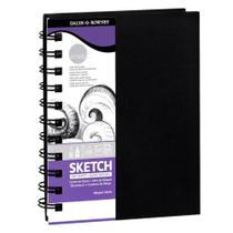 Sketchbook com Espiral Daler Rowney Simply A4 100g 54 Folhas